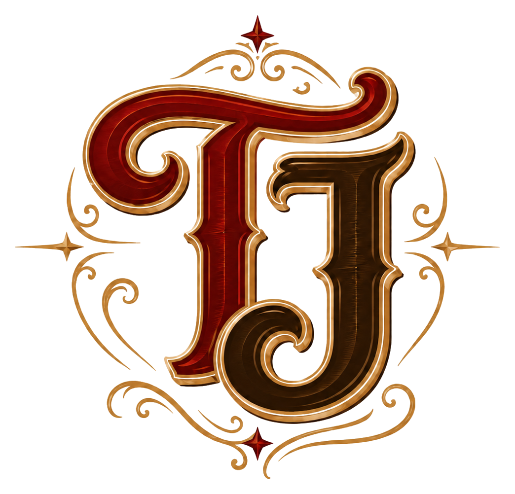Total Jerk TJ monogram logo