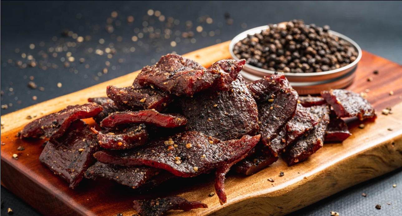 Cracked Black Pepper Beef Jerky