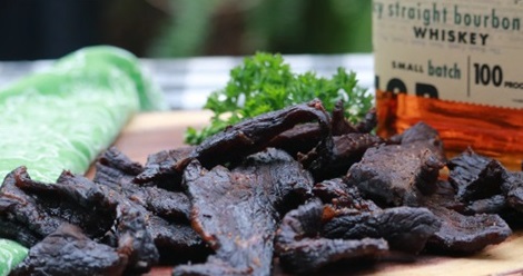 Garlic Bourbon Style Beef Jerky